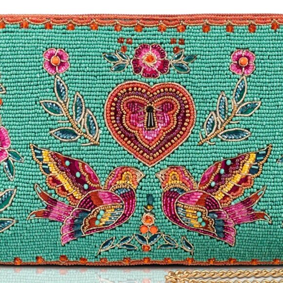 Mary Frances Two in Love Mini Bag: Slim crossbody phone bag - Picture 2 of 5